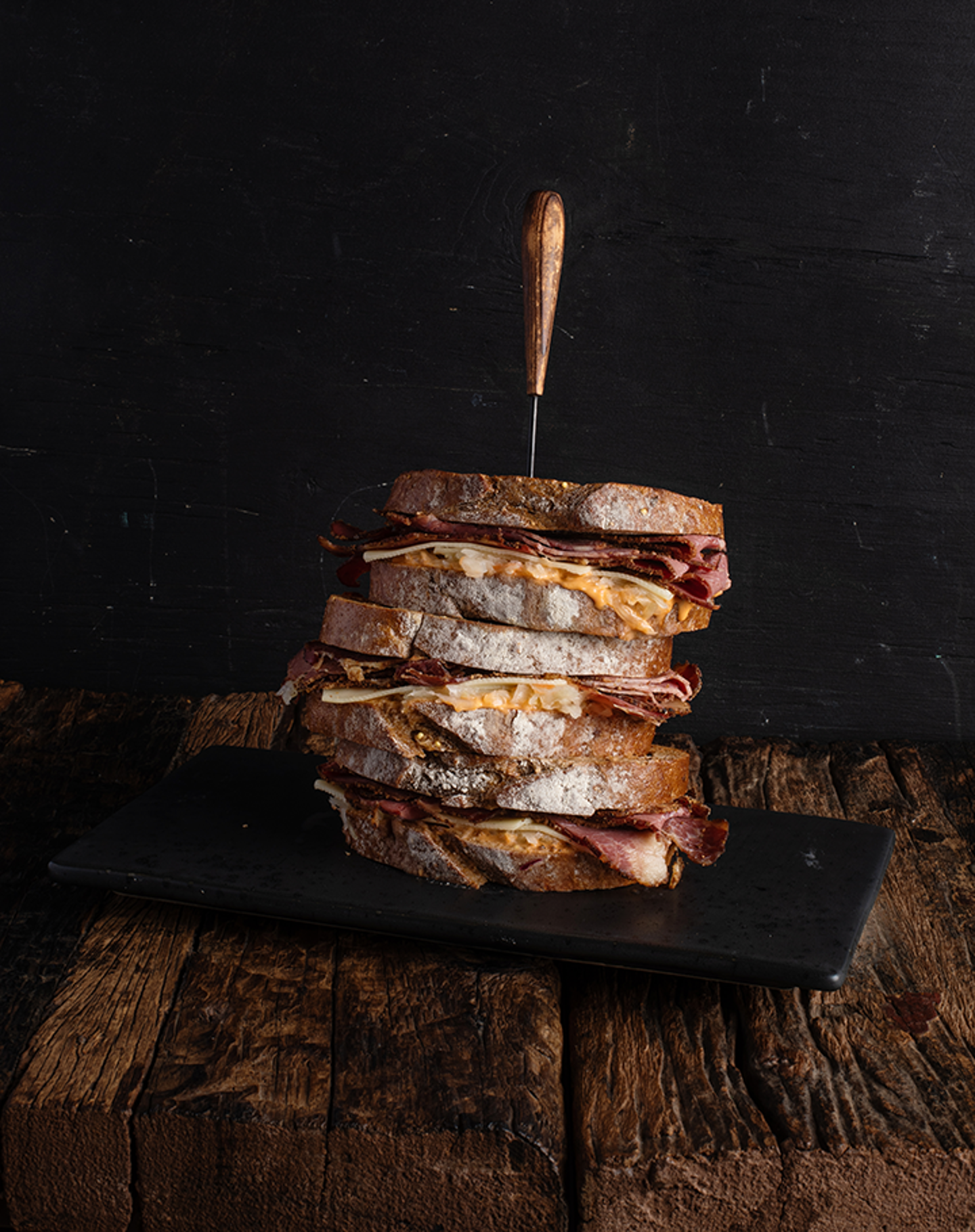 Brisket pastrami -voileipä